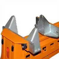 Klemmen t.b.v. rondhoutbok Superjaws