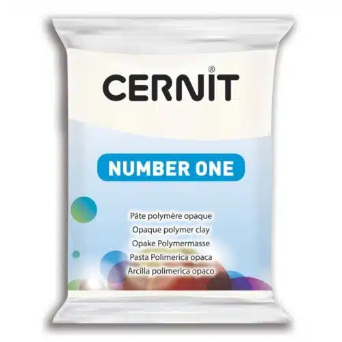 Cernit nr.1 wit opaque 250 gram