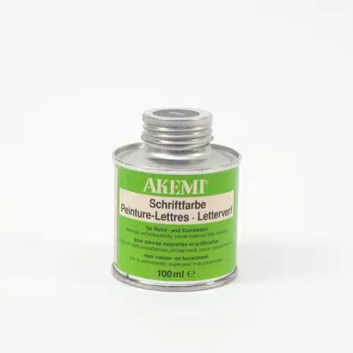 Akemi letterverf t.b.v. steen zwart