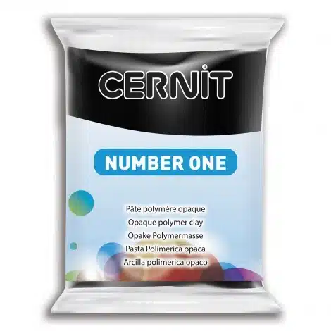 Cernit nr.1 zwart 250 gram
