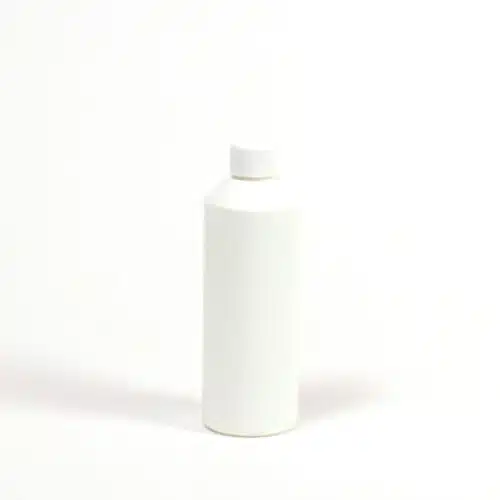 Fles rond + dop 0,5 ltr.