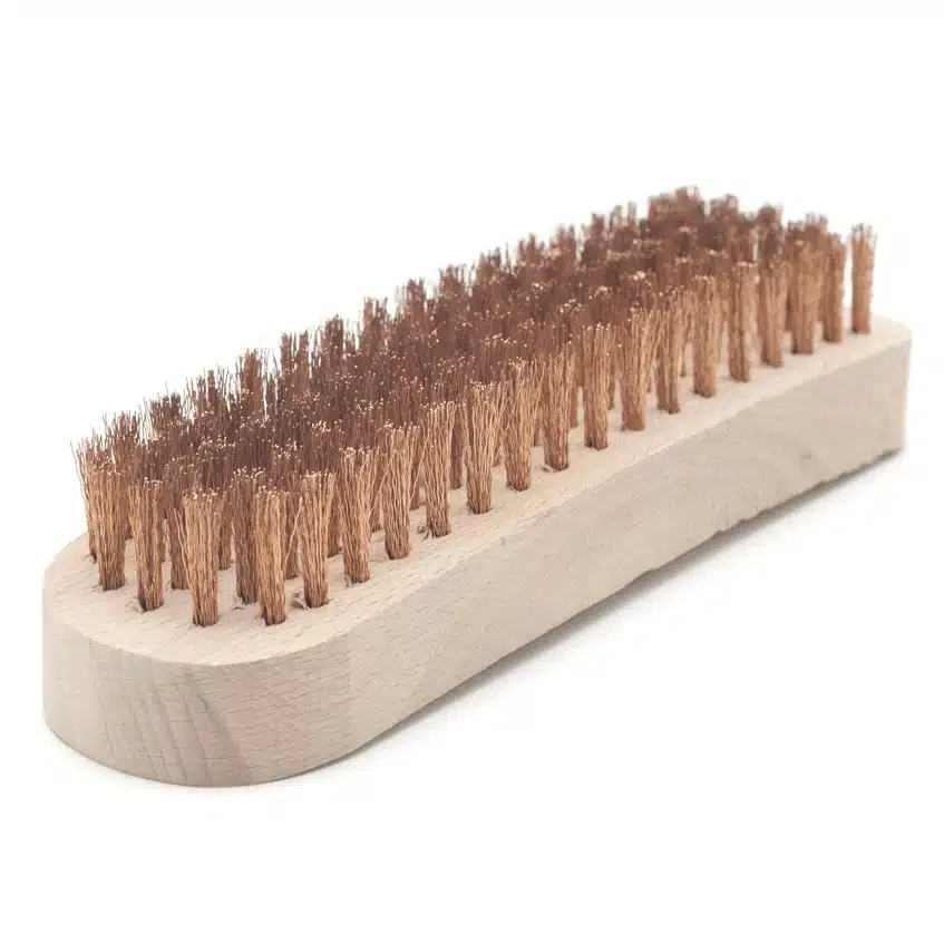 Fosforbrons draadborstel gegolfd 5-rij