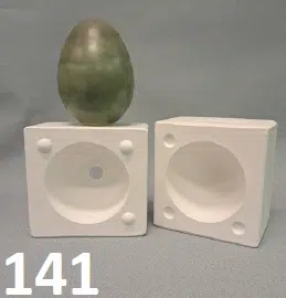 Gips gietmal UM141 eivorm Ø 11 cm, h 16 cm