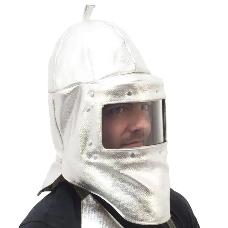 Hittebeschermende hoofdkap 1000°C straling