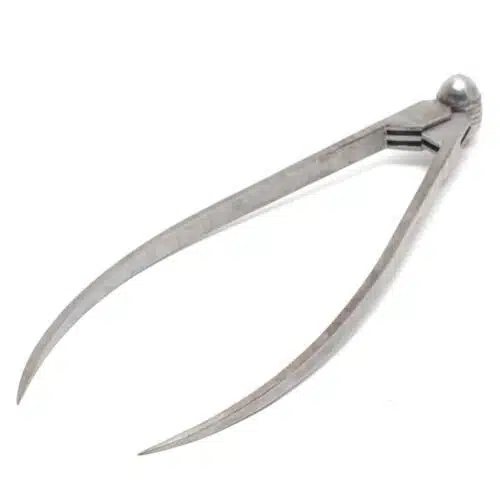 Krompasser 40 cm staal