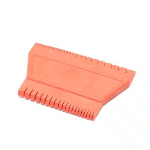 Lomer rubber, kammodel 1-zijdig