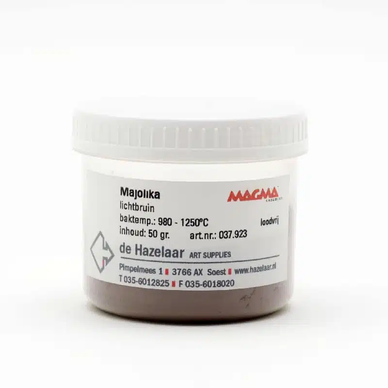 Magma majolika lichtbruin