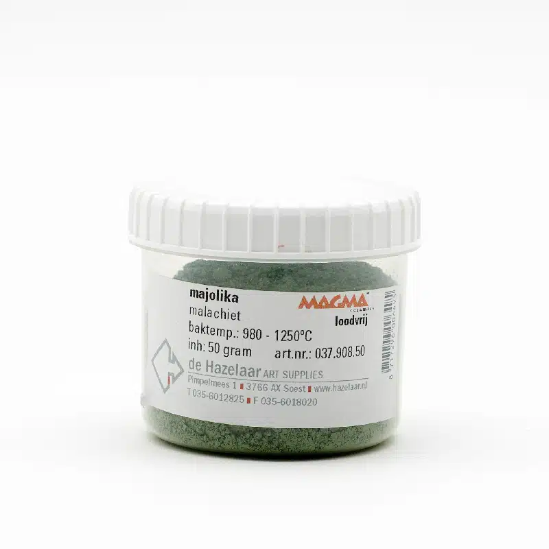 Magma majolika malachiet