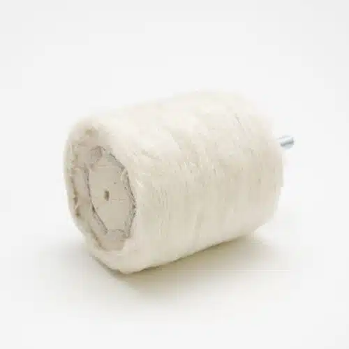 Polijstkop cilinder katoen gestikt Ø 63 x 58 mm