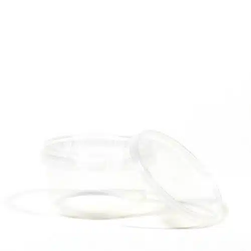 Pot met deksel transparant 500 ml