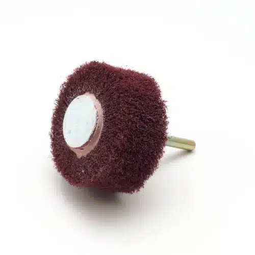 Satineerrol metaal Ø 6 mm as, K100 60x30 mm