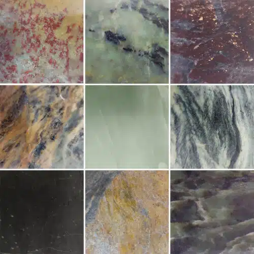 Speksteen assorti, ca. 25 kg, 0,5 - 1,5 kg p/st.