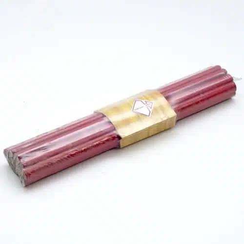 Steenhouwerspotlood ovaal, rood