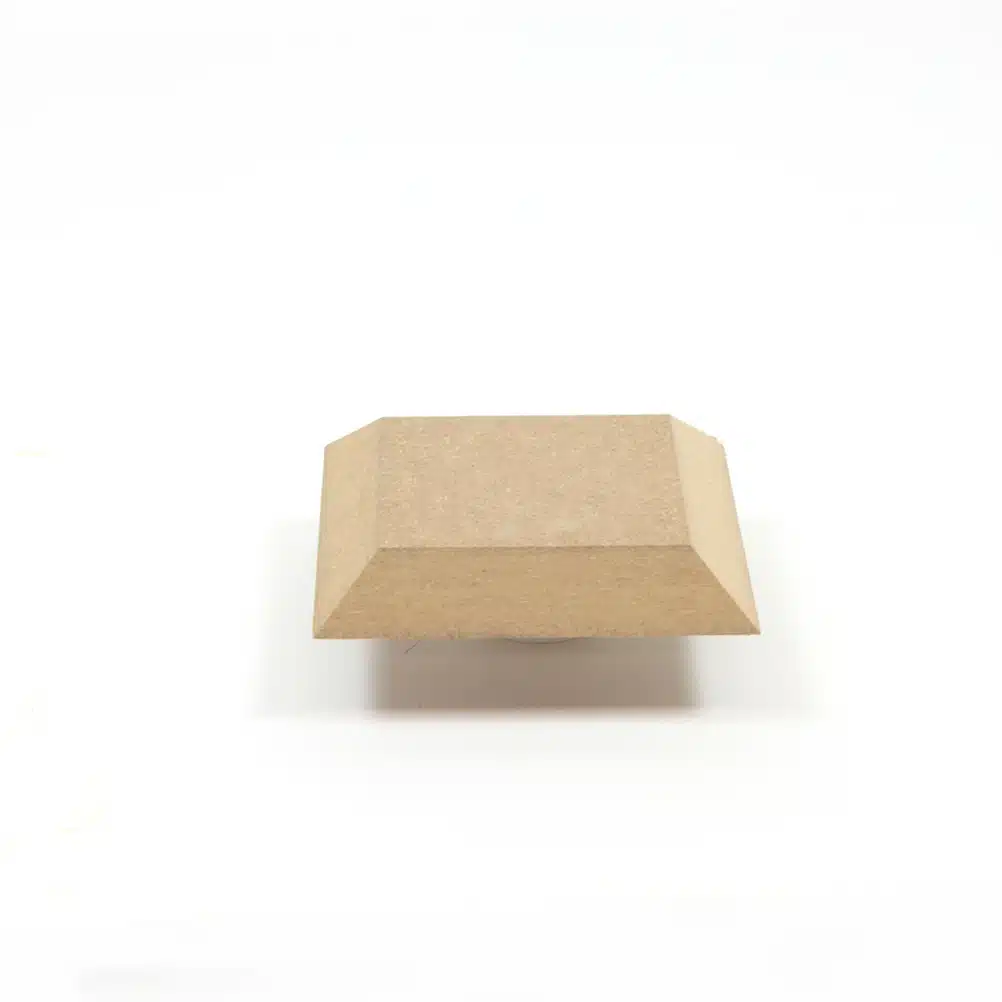 Vierkante drapeermal MDF - 5 inch (12,7 cm) 002-03