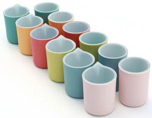 Werken met gietporselein in verschillende lagen en kleuren - Margot Thyssen - ZA 08-11-2025