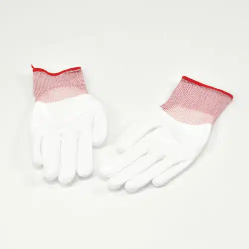 Werkhandschoenen wit L/9 PU-flex