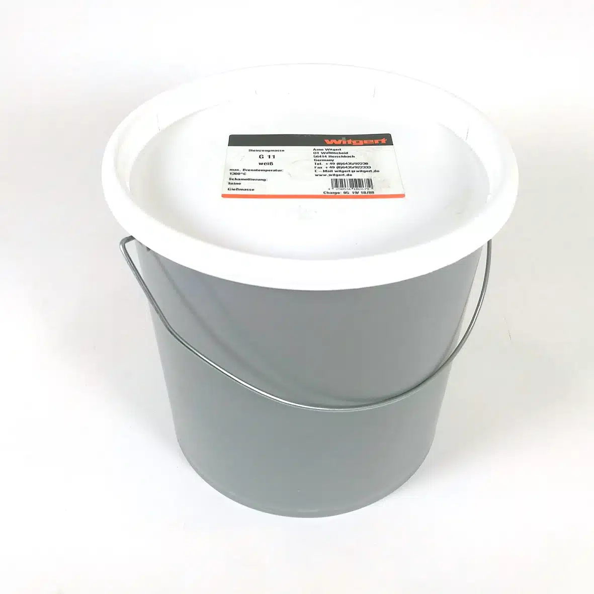 Witgert G11 gietklei wit steengoed